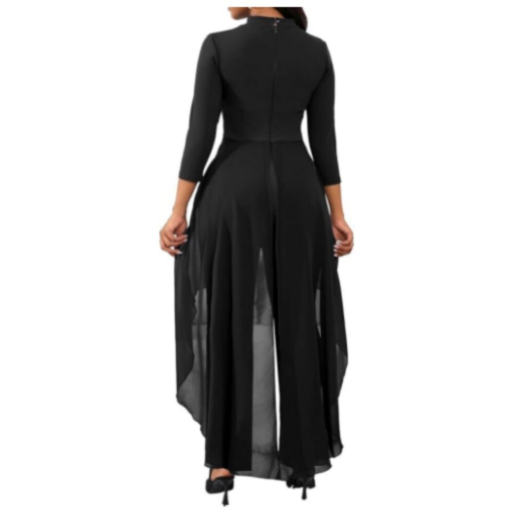 VisiChenup Jumpsuits Clubwear Wedding Black Small - Picture 2 of 7